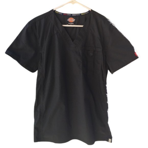 NEW Dickies gray nursing‎ scrub uniform small PS - Picture 1 of 10